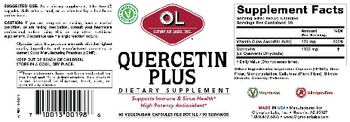 OL Olympian Labs Inc. Quercetin Plus - supplement