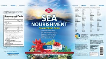 OL Olympian Labs Inc. Sea Nourishment Cran-Raspberry - supplement