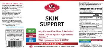 OL Olympian Labs Inc. Skin Support - supplement