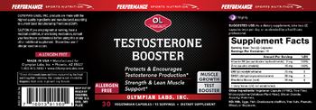 OL Olympian Labs Inc. Testosterone Booster - supplement