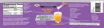 OL Olympian Labs, Inc. The Optimal Blend Cal/Mag Plus - supplement