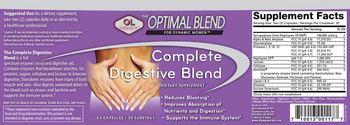 OL Olympian Labs, Inc. The Optimal Blend Complete Digestive Blend - supplement