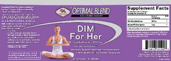 OL Olympian Labs, Inc. The Optimal Blend DIM For Her - supplement
