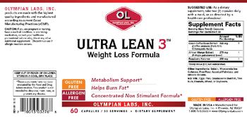 OL Olympian Labs Inc. Ultra Lean 3 - supplement