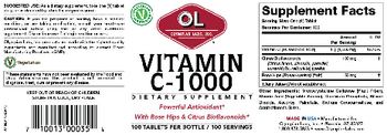 OL Olympian Labs Inc. Vitamin C-1000 - supplement