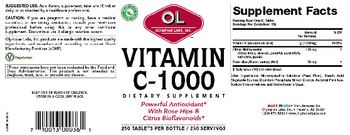 OL Olympian Labs Inc. Vitamin C-1000 - supplement