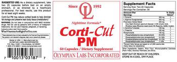 OL Olympian Labs Incorporated Corti-Cut PM - supplement