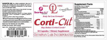OL Olympian Labs Incorporated Corti-Cut - supplement