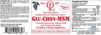 OL Olympian Labs Incorporated Glu-Chon-MSM - supplement