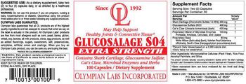 OL Olympian Labs Incorporated Glucosalage SO4 Extra Strength - supplement