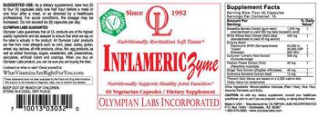 OL Olympian Labs Incorporated InflamericZyme - supplement