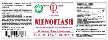 OL Olympian Labs Incorporated Menoflash - supplement