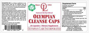 OL Olympian Labs Incorporated Olympian Cleanse Caps - supplement