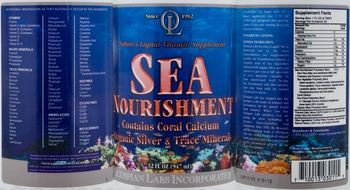 OL Olympian Labs Incorporated Sea Nourishment - supplement