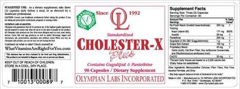 OL Olympian Labs Incorporated Standardized Cholester-X Plus - supplement