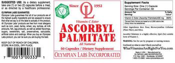 OL Olympian Labs Incorporated Vitamin C Ester Ascorbyl Palmitate - supplement