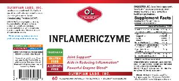OL Olympian Labs Inflamericzyme - supplement