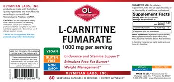 OL Olympian Labs L-Carnitine Fumarate - supplement