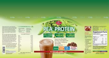 OL Olympian Labs Lean & Healthy Pea Protein Chocolate - supplement