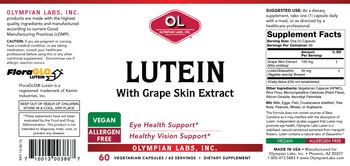 OL Olympian Labs Lutein - supplement