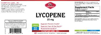 OL Olympian Labs Lycopene 25 mg - supplement