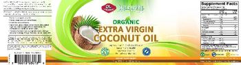 OL Olympian Labs Organic Extra Virgin Coconut Oil - supplement