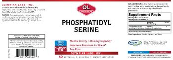 OL Olympian Labs Phosphatidyl Serine - supplement