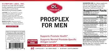 OL Olympian Labs Prosplex For Men - supplement
