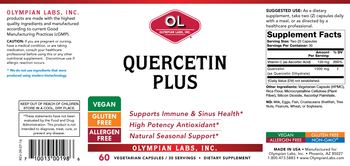 OL Olympian Labs Quercetin Plus - supplement
