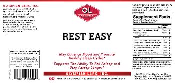 OL Olympian Labs Rest Easy - supplement