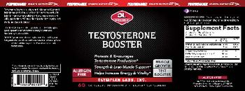OL Olympian Labs Inc. Testosterone Booster - supplement