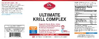 OL Olympian Labs Ultimate Krill Complex - supplement