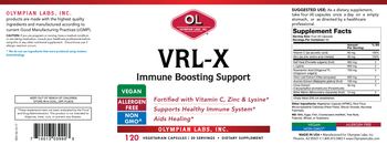 OL Olympian Labs VRL-X - supplement