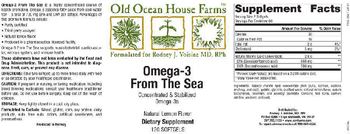 Old Ocean House Farms Omega-3 From The Sea Natural Lemon Flavor - supplement