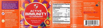OLLY Active Immunity + Elderberry Blood Orange - supplement