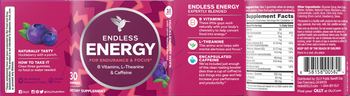 OLLY Endless Energy Huckleberry Hype - supplement