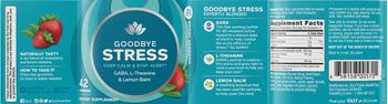 OLLY Goodbye Stress Berry Verbena - supplement