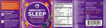 OLLY Immunity Sleep + Elderberry Midnight Berry - supplement