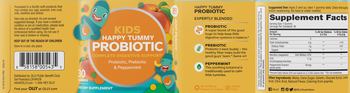 OLLY Kids Happy Tummy Probiotic Just Peachy - supplement