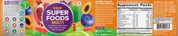 OLLY Kids' Super Foods Multi Go Go Grape - supplement