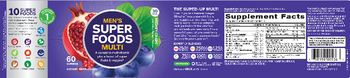 OLLY Men's Super Foods Multi Mighty Grape - supplement