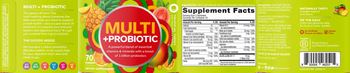 OLLY Multi + Probiotic Tropical Twist - supplement