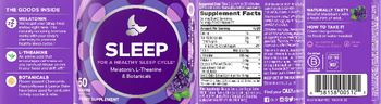 OLLY Sleep Blackberry Zen - supplement