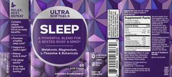 OLLY Sleep Ultra Softgels - supplement