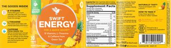 OLLY Swift Energy Pineapple Punch - supplement