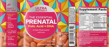 OLLY The Essential Prenatal Ultra Softgels - supplement
