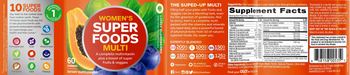 OLLY Women's Super Foods Multi Lively Elderberry - supplement