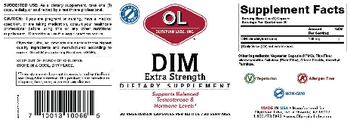 Olympian Labs, Inc. DIM Extra Strength - supplement