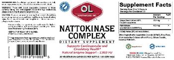 Olympian Labs, Inc. Nattokinase Complex - supplement