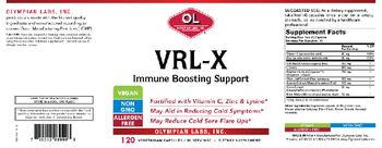 Olympian Labs VRL-X - supplement